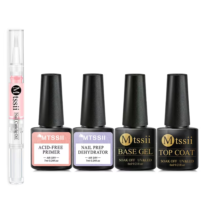 Nail Dehydrator Primer - 5PCS Set Gel Kuku Lengkap dengan