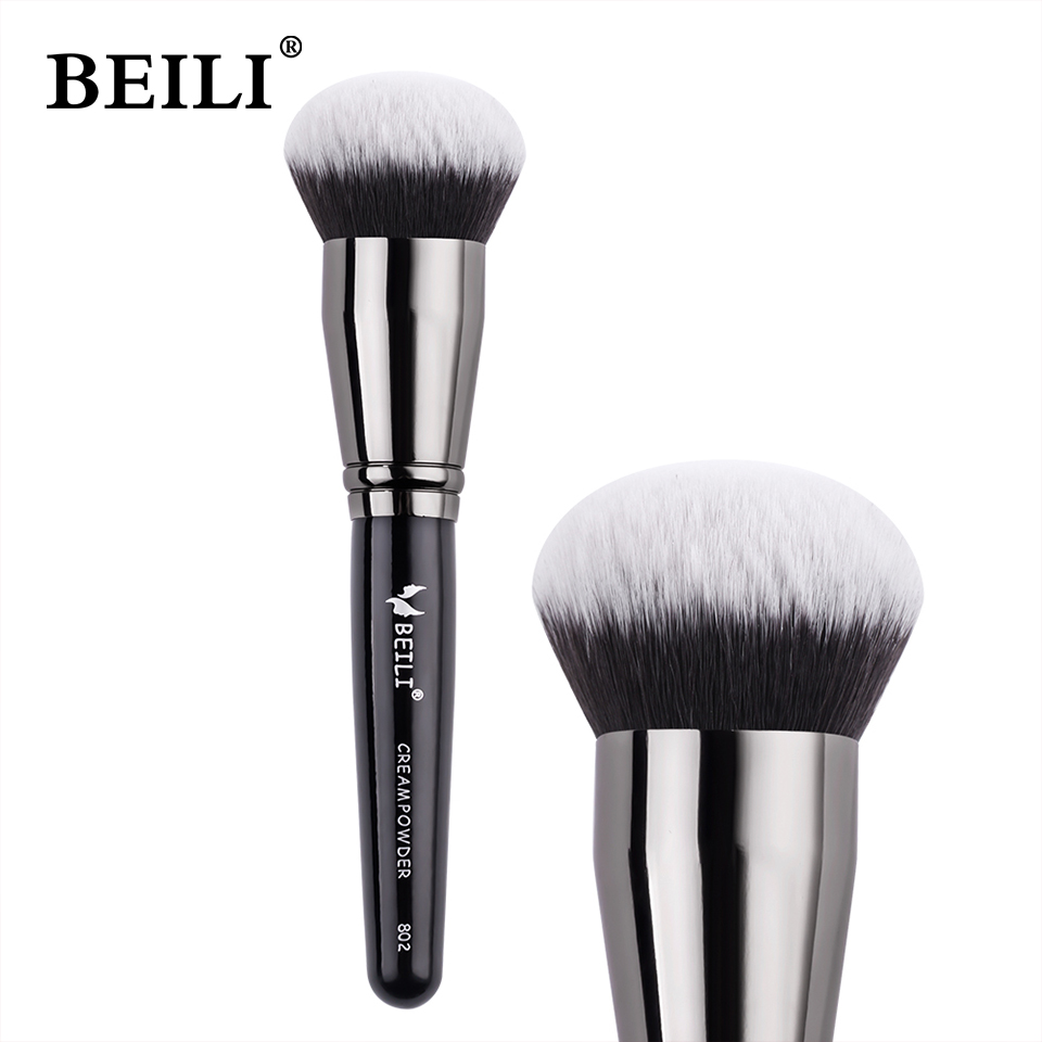 Beauty Queen Makeup - Kuas Makeup Foundation Hitam, Kuas Makeup