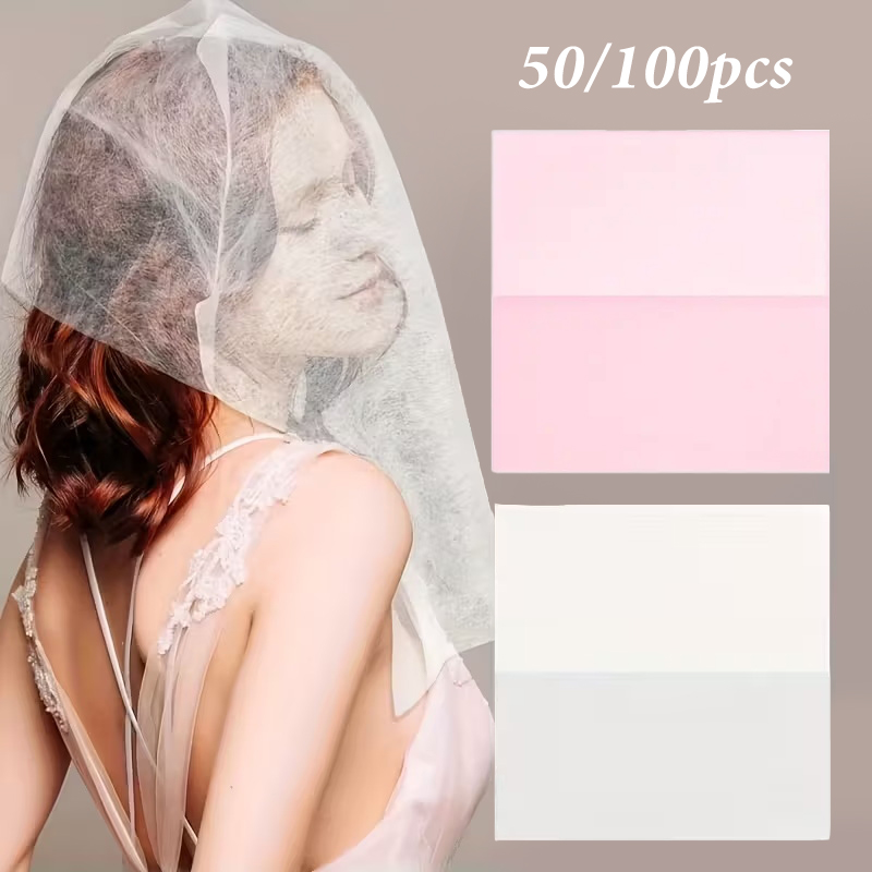 Beauty Makeup Bridal - 【xxx】50/100 Buah Tudung Pelindung Riasan Sekali