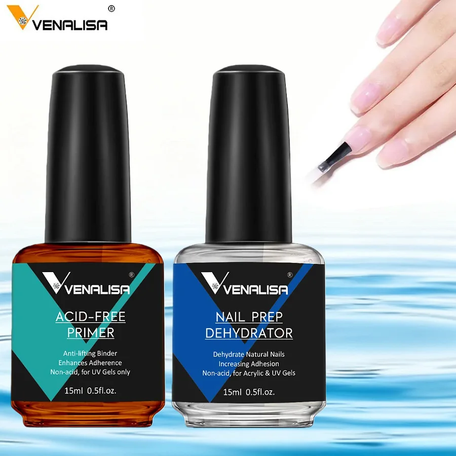 Nail Dehydrator Primer - 2 Buah Set Dehidrator dan Primer