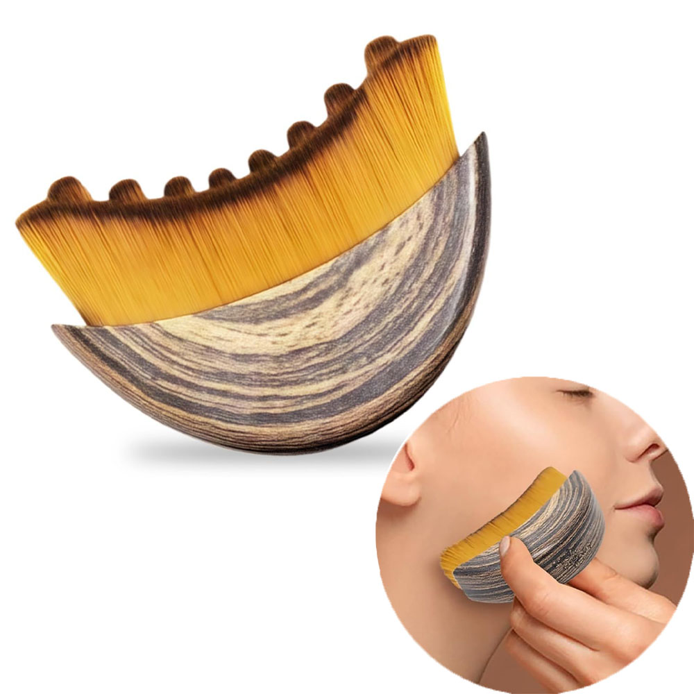 Beauty Queen Makeup - Sikat Kontur Wajah Limfatik, Sikat Drainase