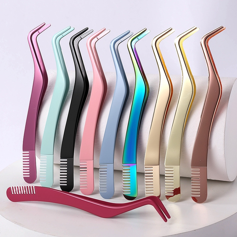 Beauty Makeup Bridal - Pinset Bulu Mata Lengkung Stainless Steel