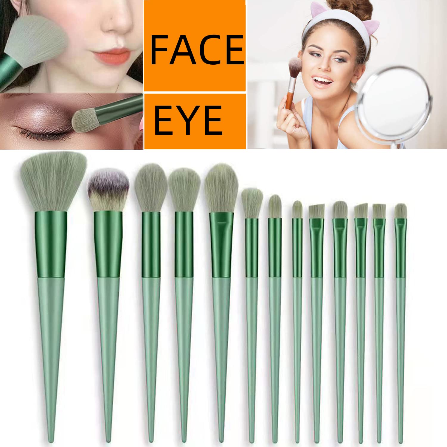 Set kuas rias wajah, 13 buah S - Beauty Makeup Tool Collection ulasan dan harga