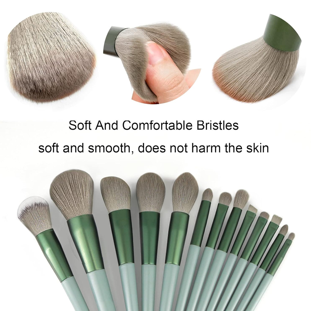 Set kuas rias wajah, 13 buah S - Beauty Makeup Tool Collection ulasan dan harga
