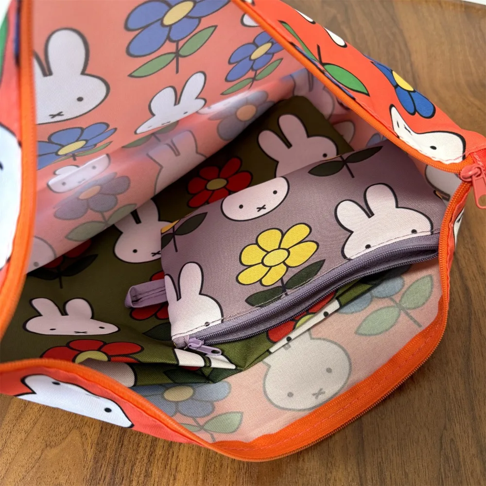 Tas Rias Tiga Potong Motif Mif - Beauty Makeup Tool Collection ulasan dan harga