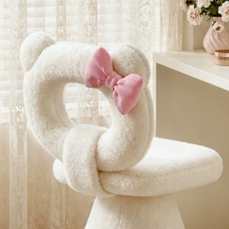 Kursi Rias Vanity Pink Kayu Pu - Beauty In Makeup ulasan dan harga