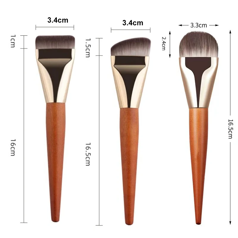 1/2/3 Buah Kuas Foundation Pro - Beauty Queen Makeup ulasan dan harga