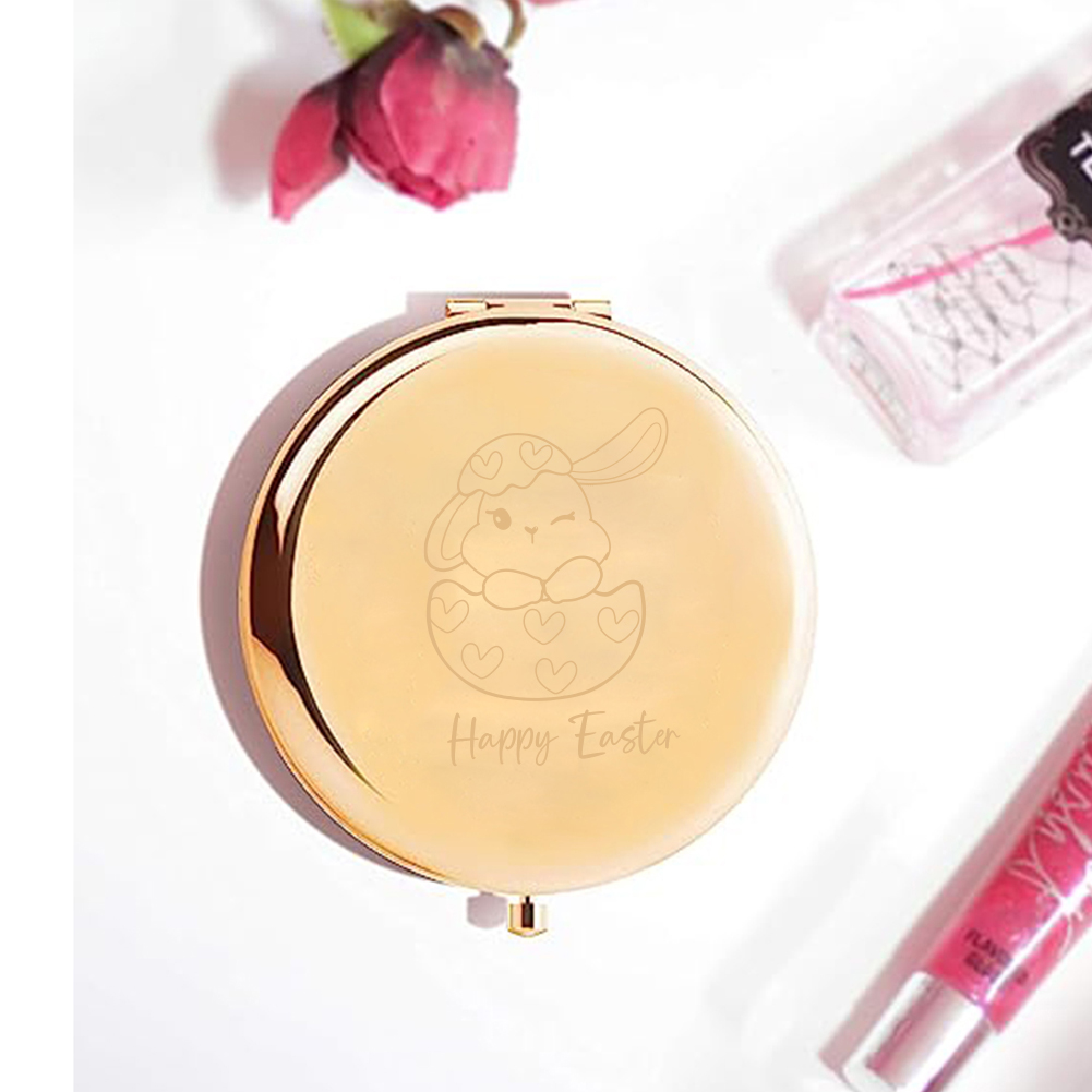 1 Buah Cermin Saku Kartun Keli - Beauty In Makeup ulasan dan harga