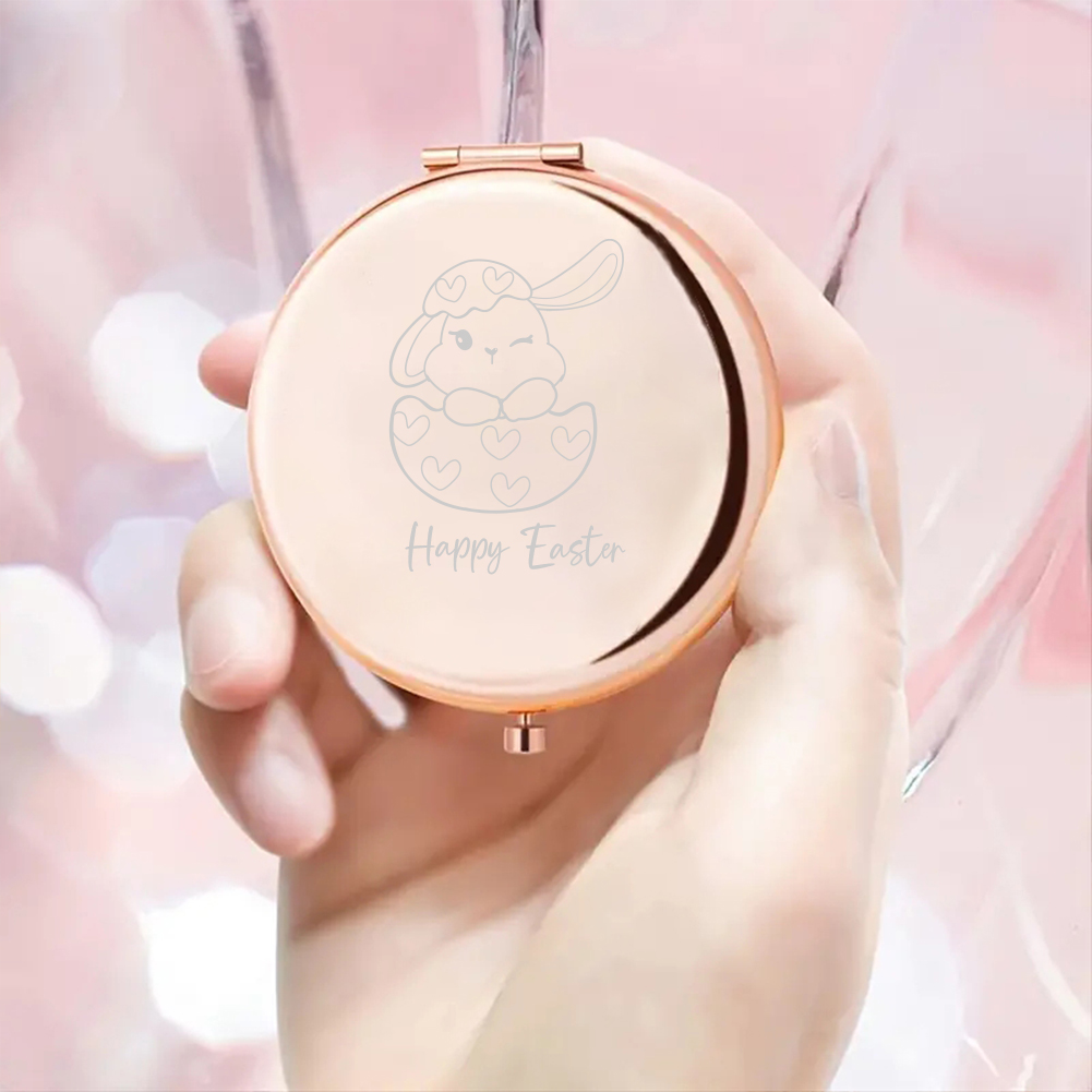 1 Buah Cermin Saku Kartun Keli - Beauty In Makeup ulasan dan harga