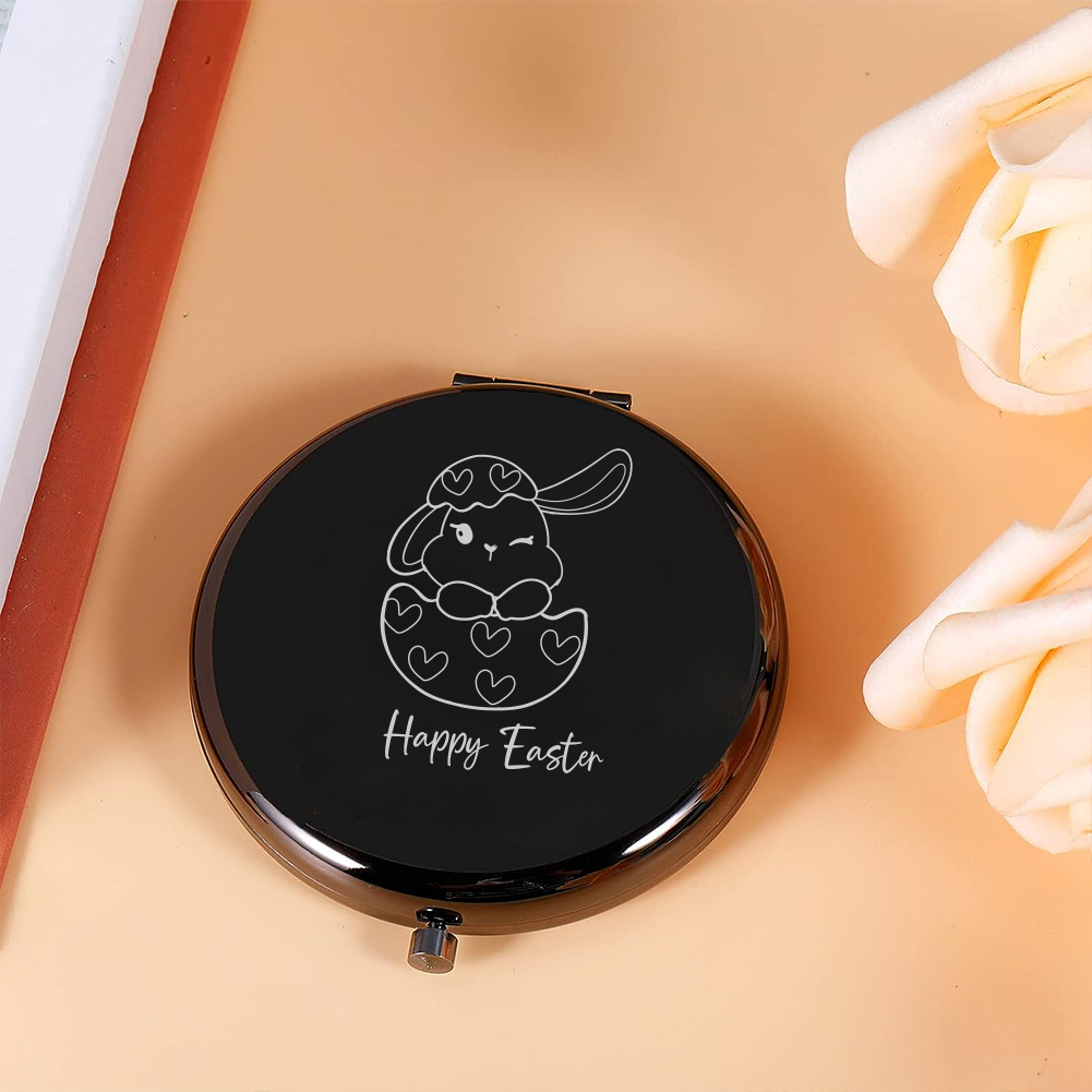 1 Buah Cermin Saku Kartun Keli - Beauty In Makeup ulasan dan harga