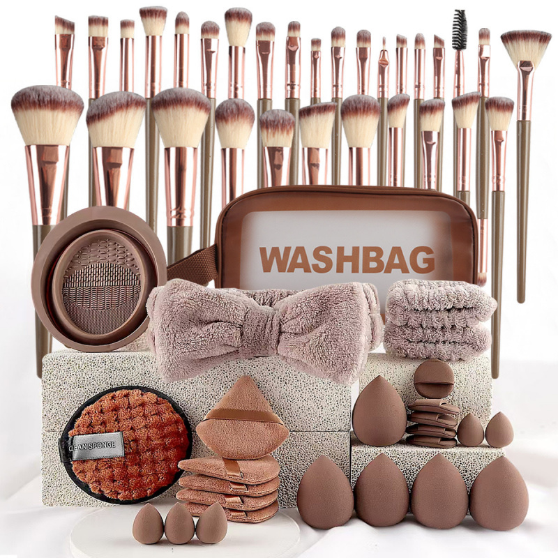 40 Pcs Set Alat Rias Wajah Len - Beauty Queen Makeup ulasan dan harga