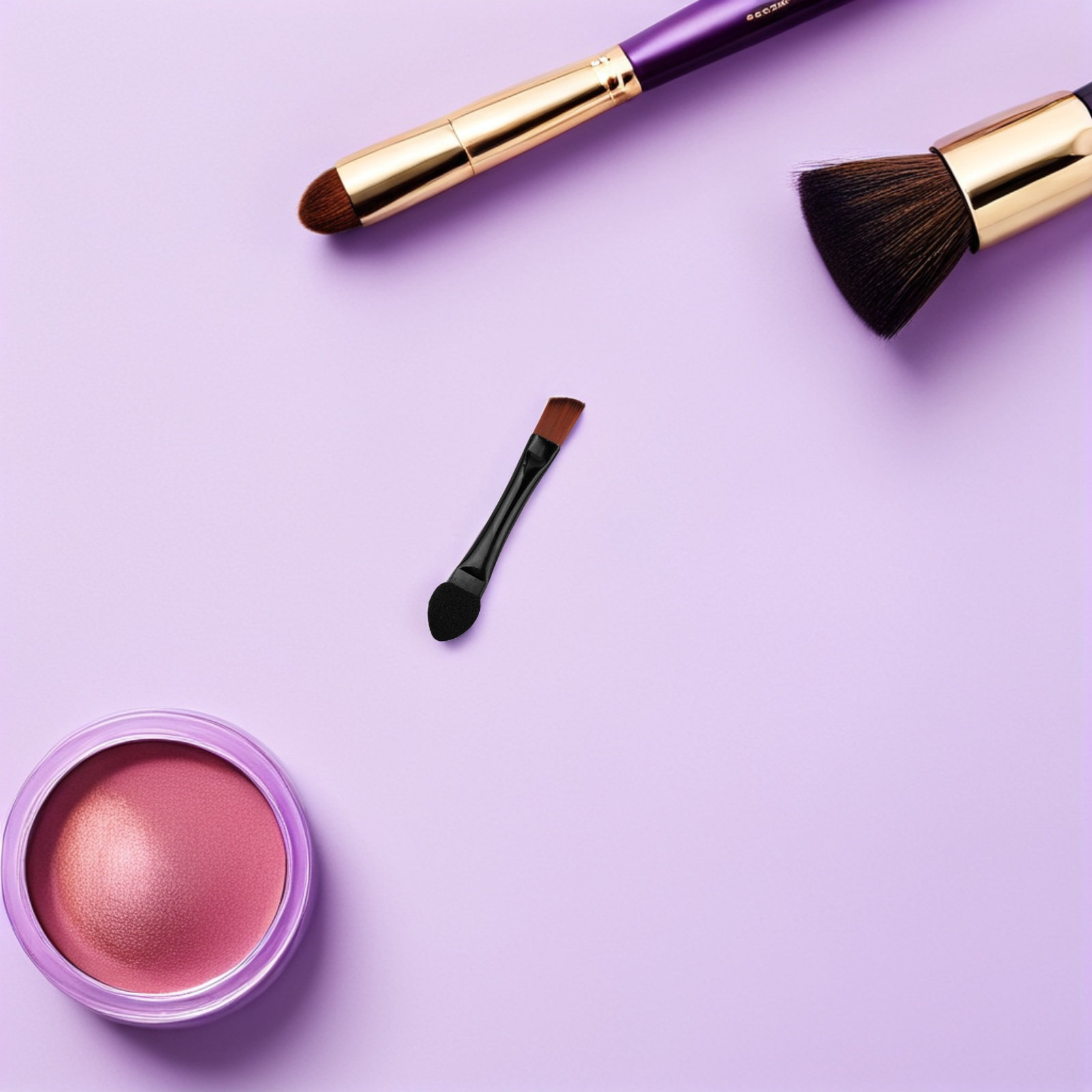50 Buah Kuas Sudut Ganda untuk - Beauty In Makeup ulasan dan harga