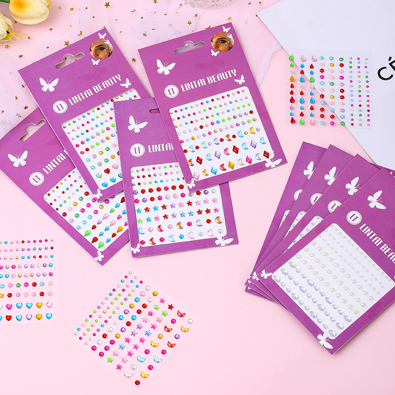 Stiker Permata Wajah Laris Man - Beauty In Makeup ulasan dan harga