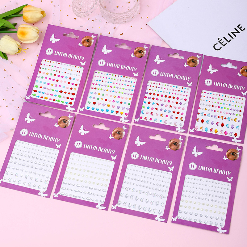 Stiker Permata Wajah Laris Man - Beauty In Makeup ulasan dan harga
