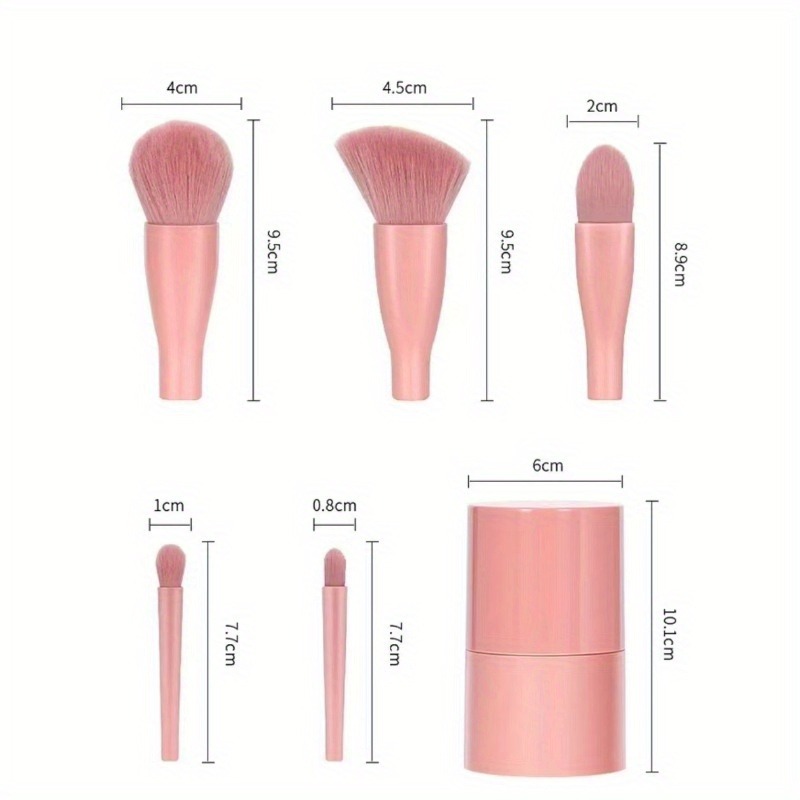 5 Buah/Set Set Kotak Kuas Rias - Beauty Makeup Tool Collection ulasan dan harga